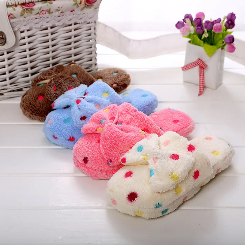 Women's Winter Home Slippers Cute Autumn  Soft Bedroom Floor