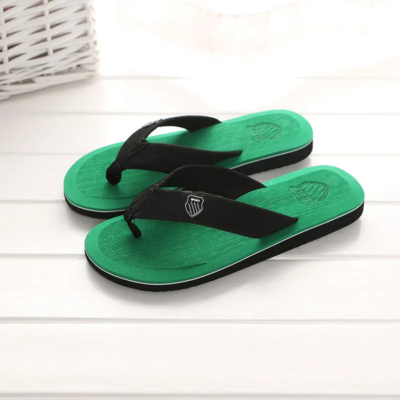 Summer Men's Slippers Flip Flop Beach  Casual Shoes Shower