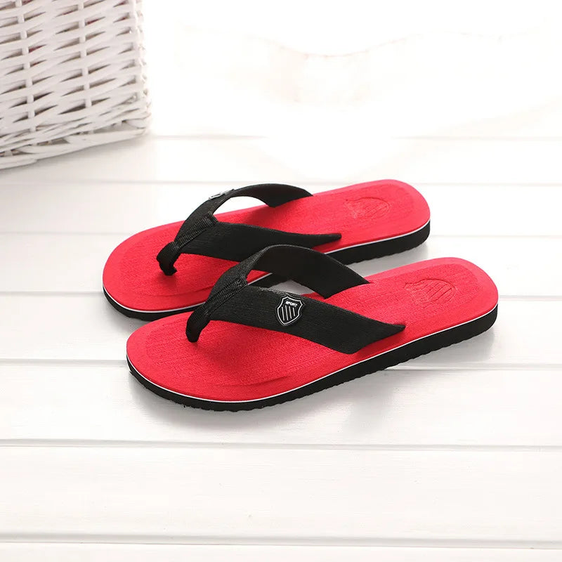 Summer Men's Slippers Flip Flop Beach  Casual Shoes Shower