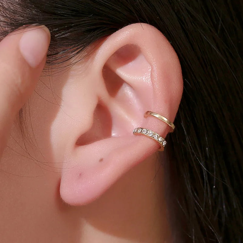 Ear Clip Earrings Fake Cartilage