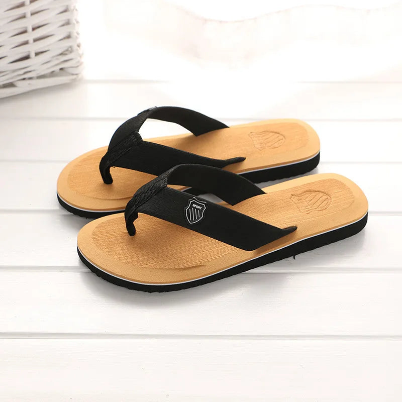 Summer Men's Slippers Flip Flop Beach  Casual Shoes Shower