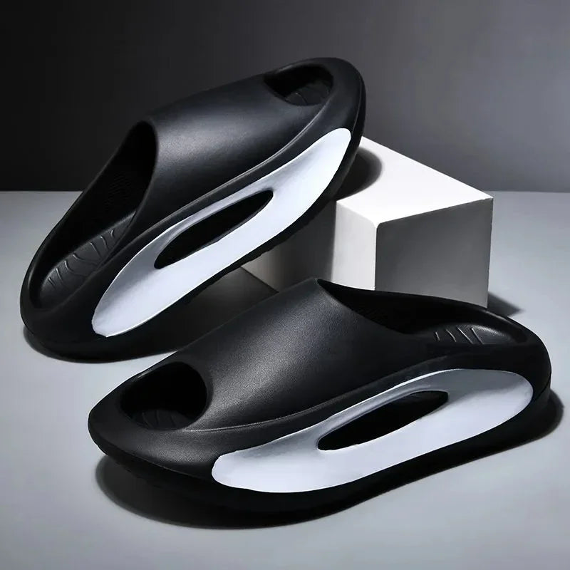 2025Summer Slippers for Men Women Big Size