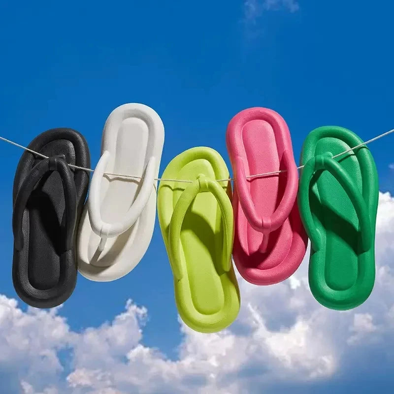 2025Summer Candy  New Flat Slippers Women