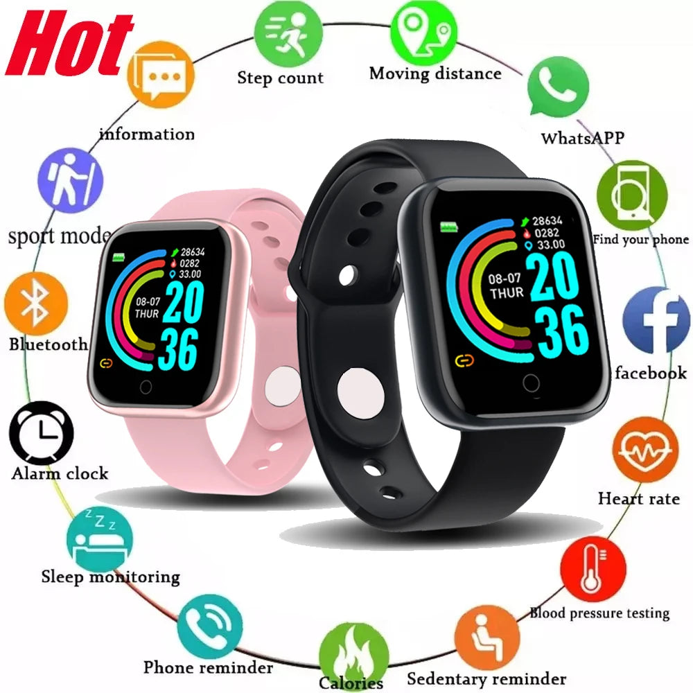 Smart Watch Women Waterproof Wristwatches Men Smartwatch  For Xiaomi Huawei