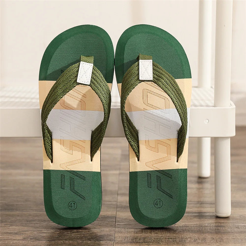 Fashion Flip Flops Men Breathable Slippers