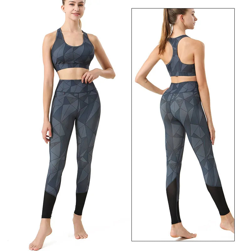 Sports Wear Fitness Yoga Set Gym Women S-XXL Clothes