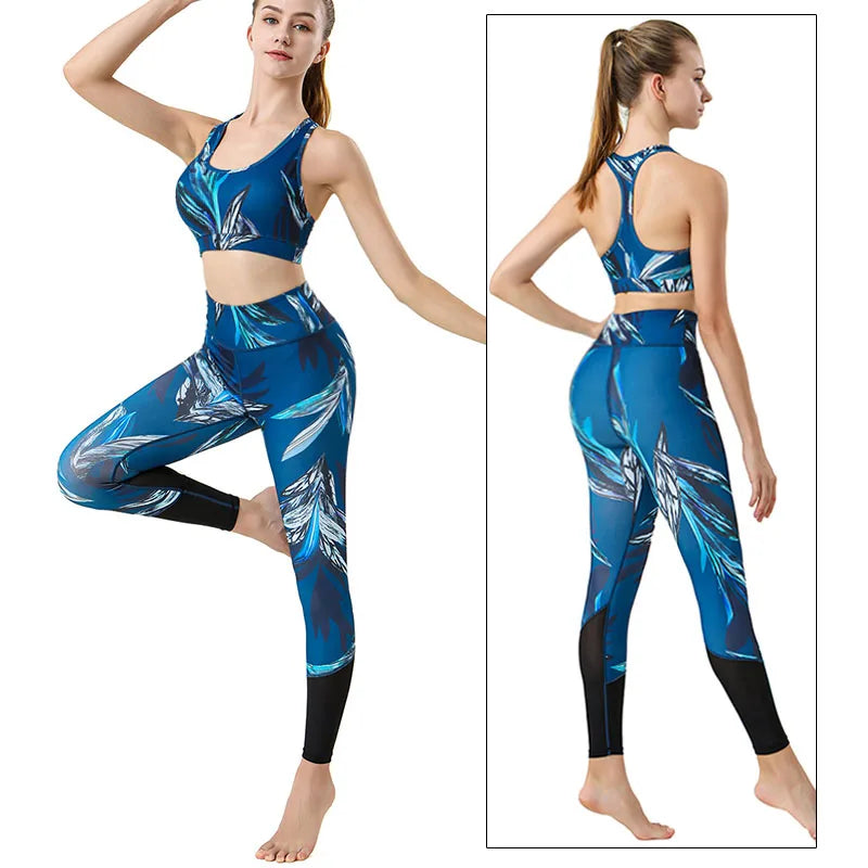 Sports Wear Fitness Yoga Set Gym Women S-XXL Clothes