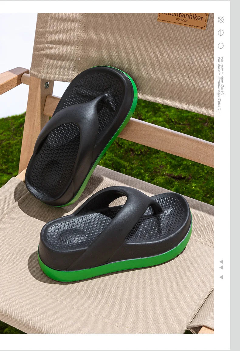 Outdoor slippers Unique features