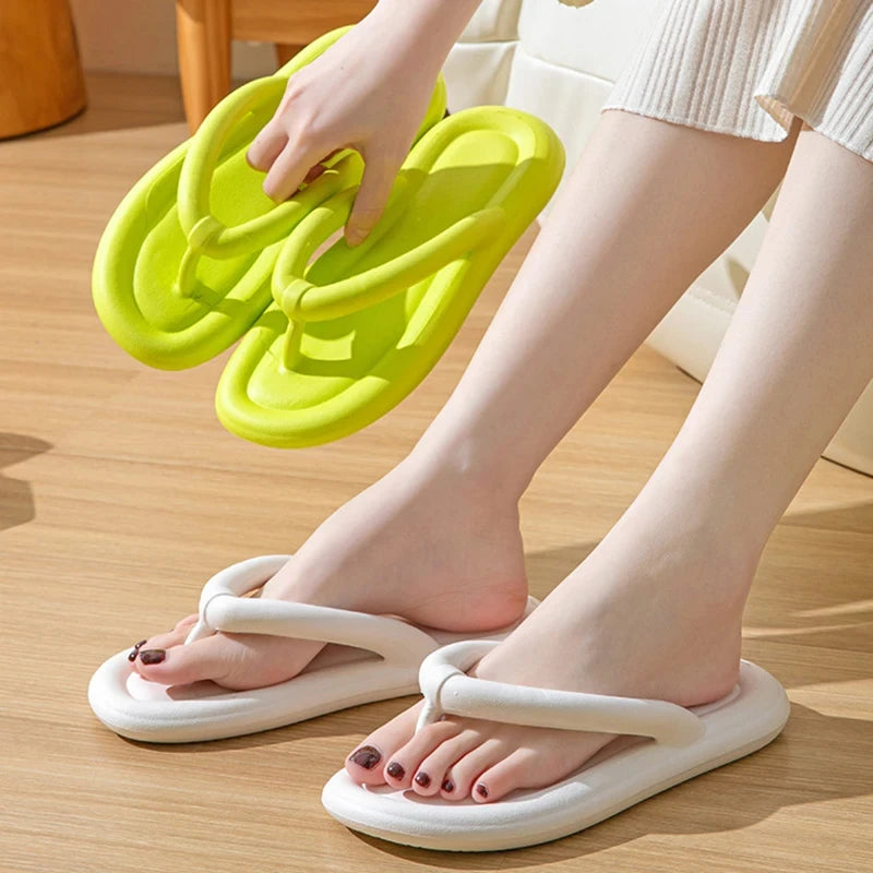 2025Summer Candy  New Flat Slippers Women