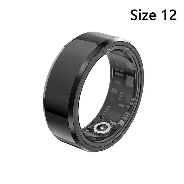 2025 New Smart Ring 4 Color Titanium Steel  Waterproof Multi-sport Modes