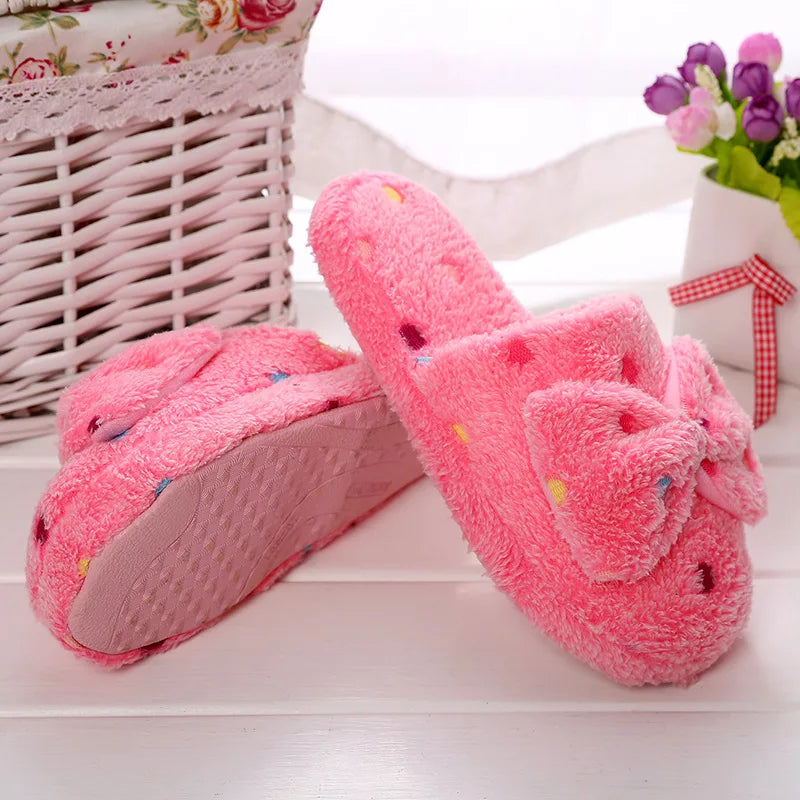 Women's Winter Home Slippers Cute Autumn  Soft Bedroom Floor