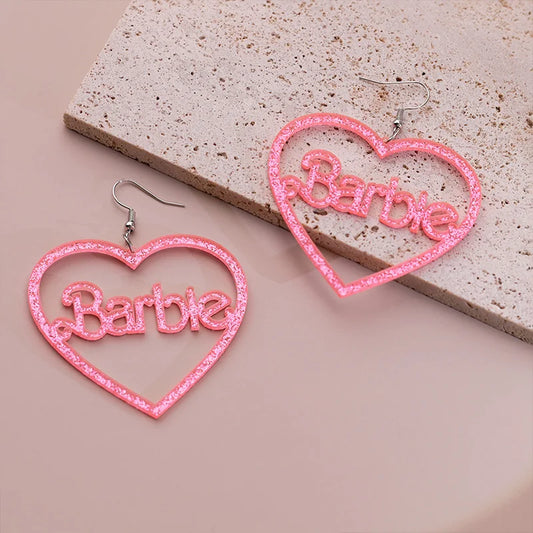 Heart Earrings for Women Girls  Acrylic Earring Jewelry