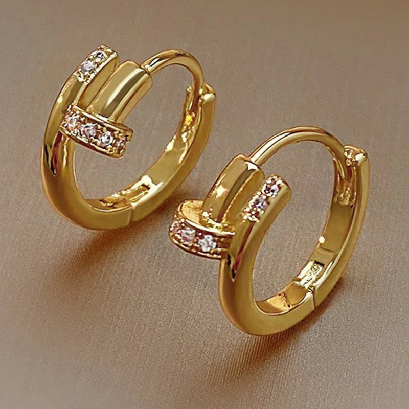 Gold Silver color Earrings for Women