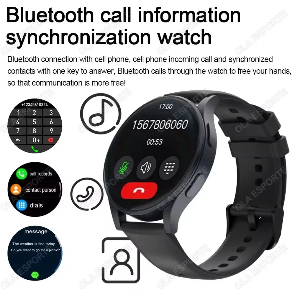 2025For Samsun Galax Smartwatch  AMOLED Watch Waterproof  Bluetooth Call