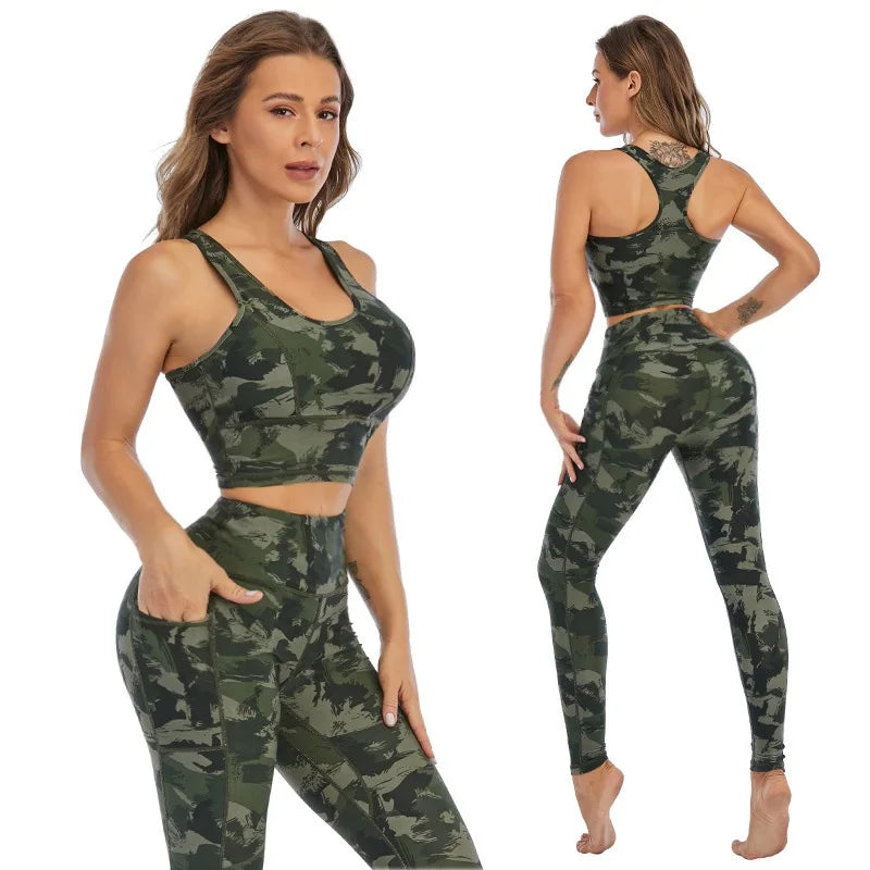 Sports Wear Fitness Yoga Set Gym Women S-XXL Clothes