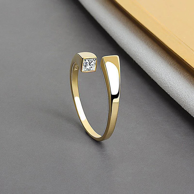 Gold Silver Color Rings for Women  Jewelry