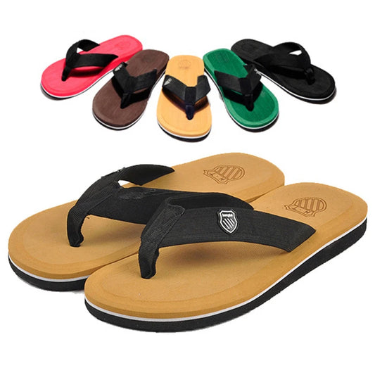 Summer Slippers Men Flip Flops Beach Shoes Slippers Indoor House Shoes