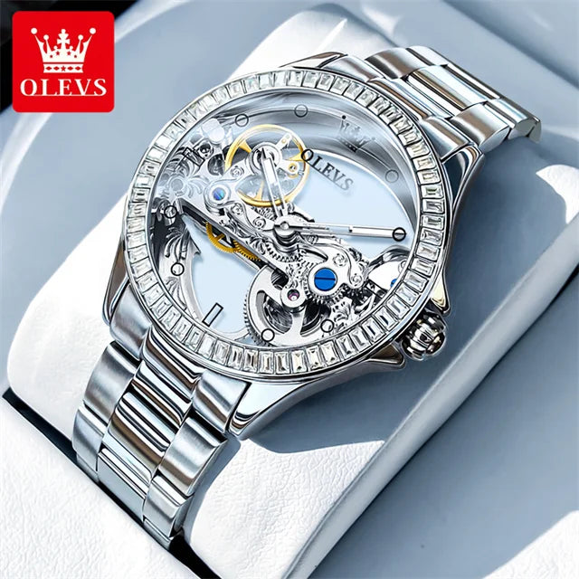 OLEVS Ladies Wristwatch Elegant Automatic Women's Watches