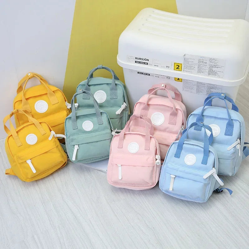 Backpacks for Children New Girls' School Bag Retro Women Mini Backpack