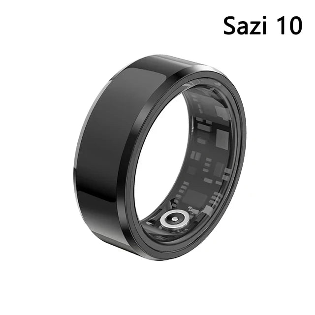 2025 New Smart Ring 4 Color Titanium Steel  Waterproof Multi-sport Modes