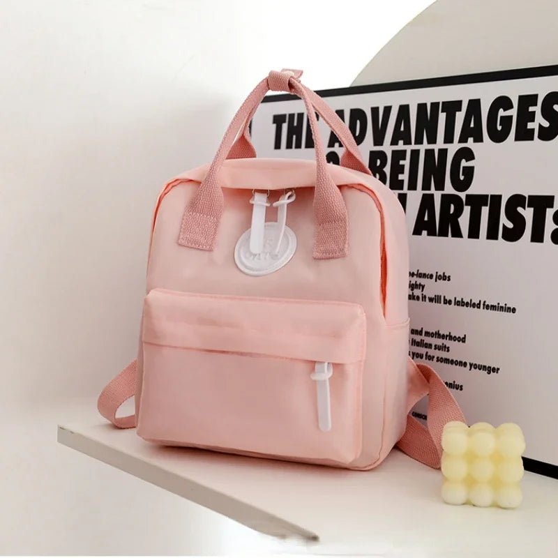 Backpacks for Children New Girls' School Bag Retro Women Mini Backpack