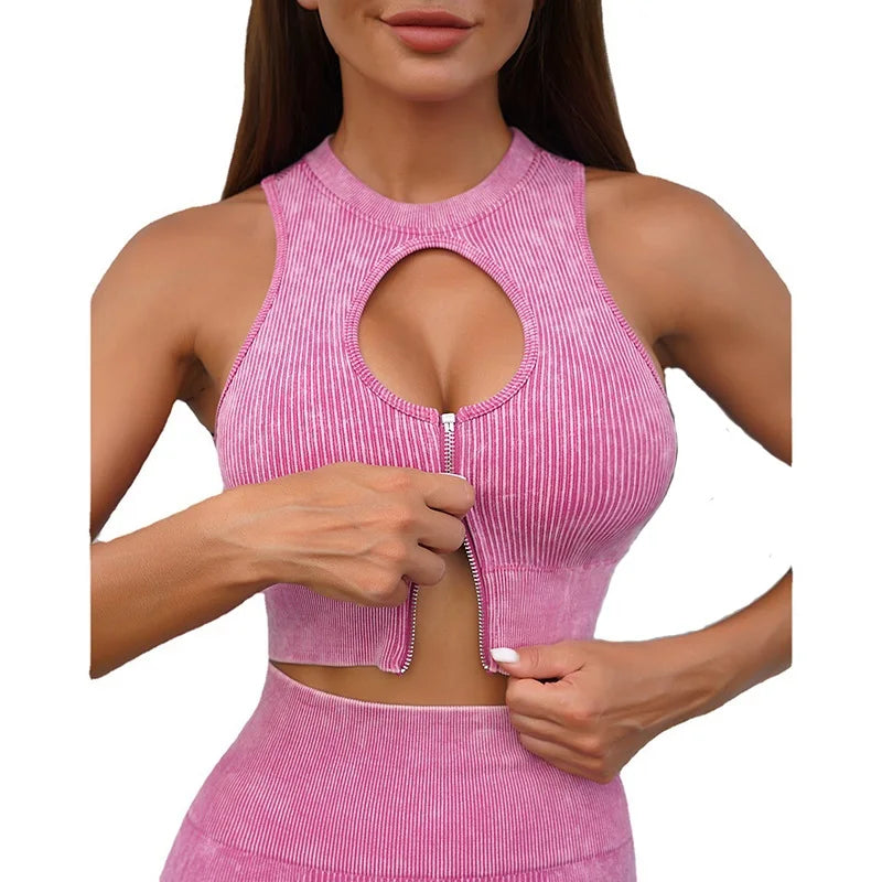 Sports wear Yoga Set Gym Seamless Sportswear Women Fitness 