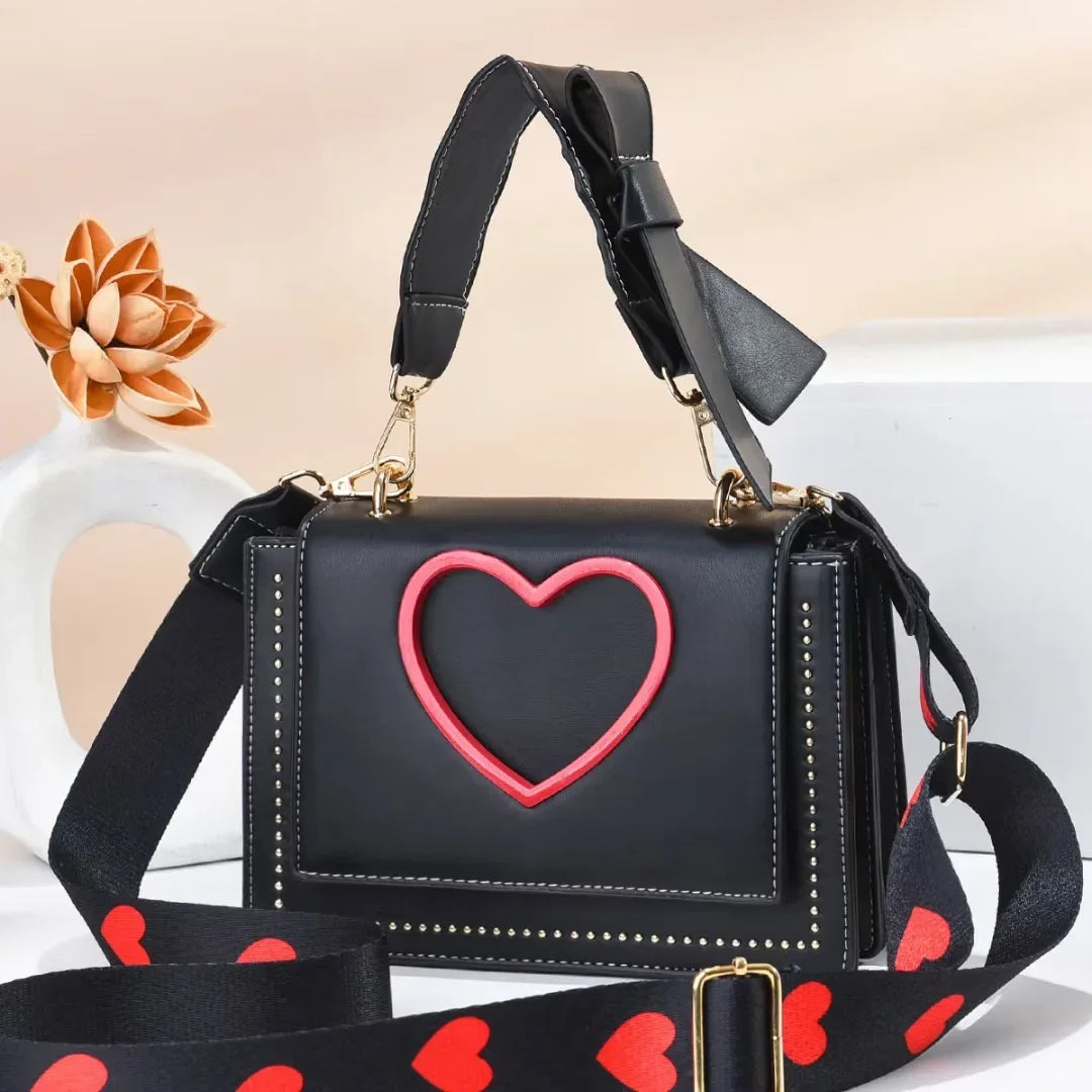 Bags Heart Handbags Fashion Designer Luxury Crossbody Bag