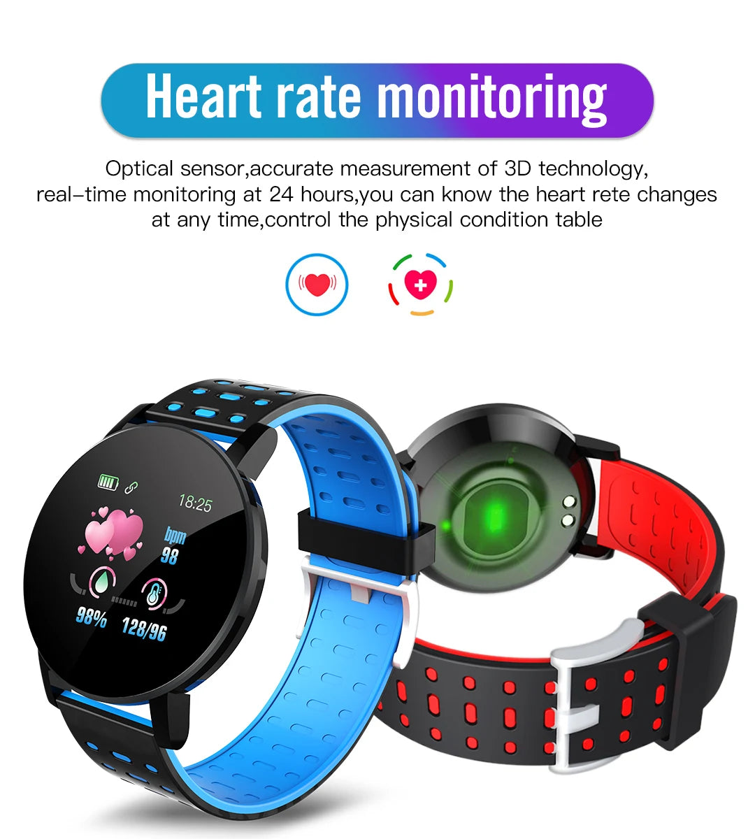 119S Smartwatch Bluetooth Smart Watch Men For Android IOS