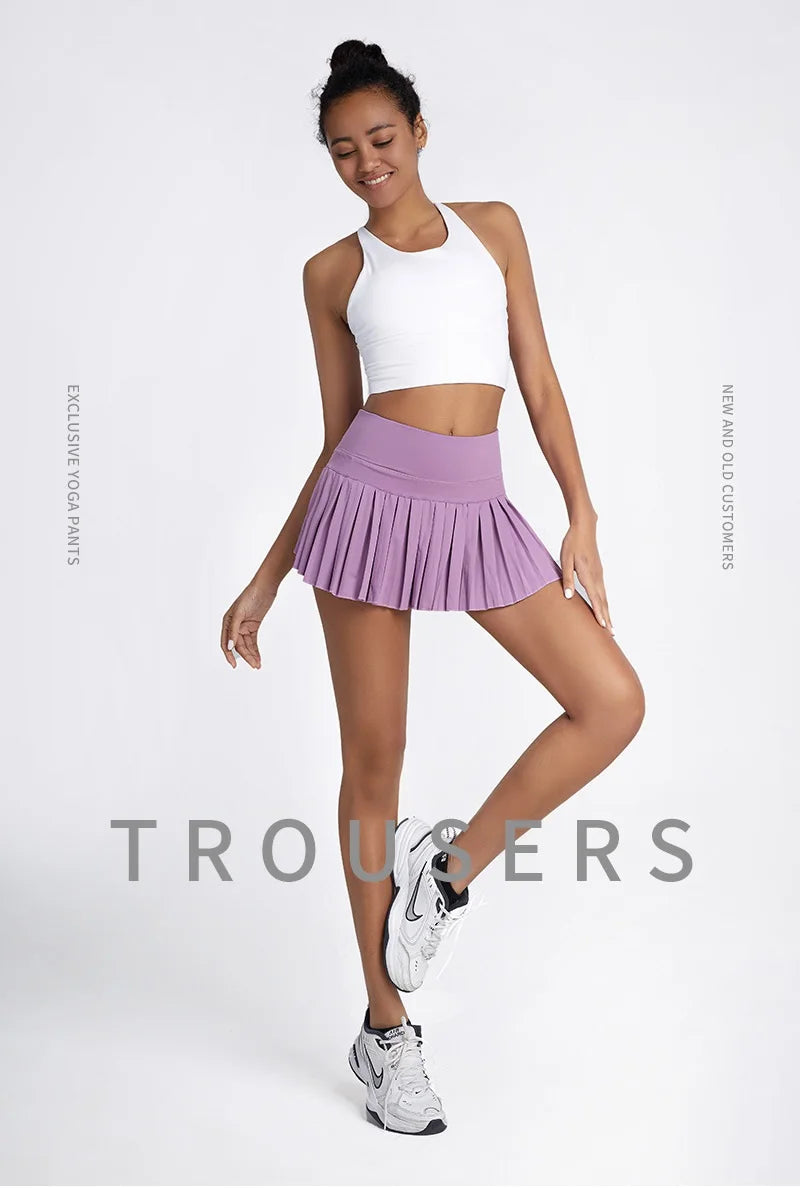 2025Tennis Skirts XS-XXL Golf Running