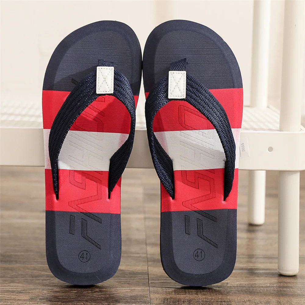 Fashion Flip Flops Men Breathable Slippers