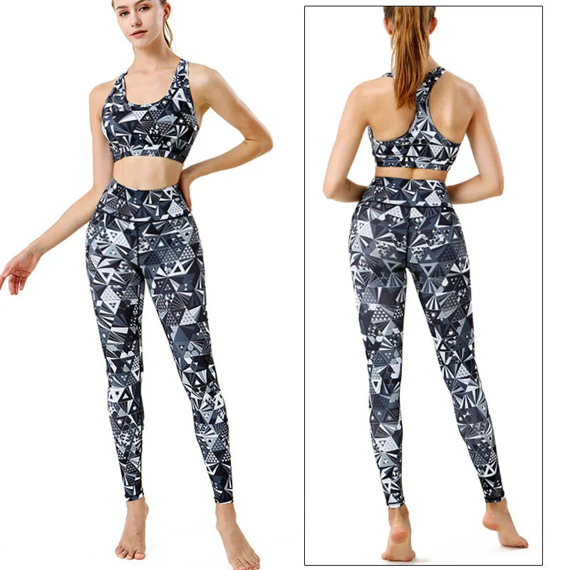 Sports Wear Fitness Yoga Set Gym Women S-XXL Clothes