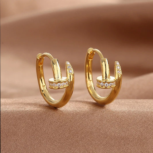 Gold Silver color Earrings for Women