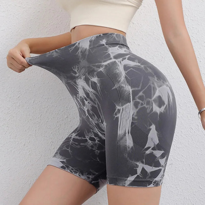 Sports Wear Sexy Butt Yoga Shorts for Girl Fitness High Waist Gym