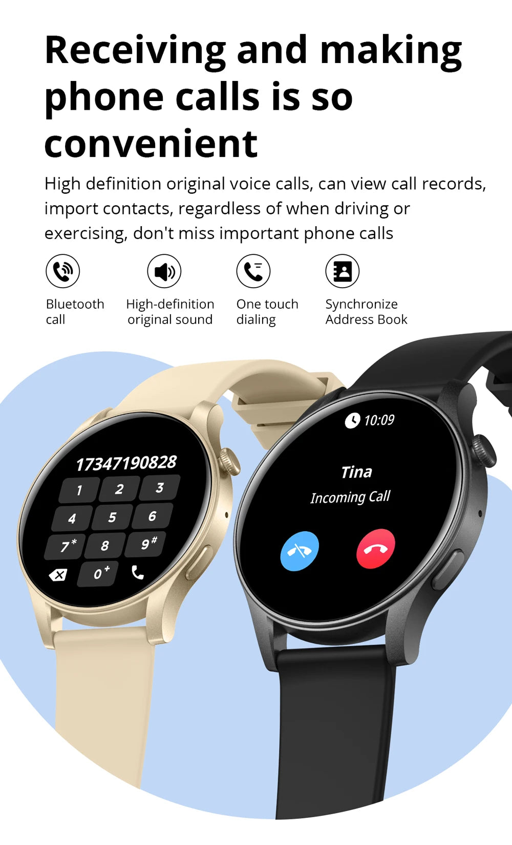 [2025 New] COLMI V73 Smartwatch AMOLED Display Bluetooth Calls Health Fitness Tracking Smart Watch for Men Women