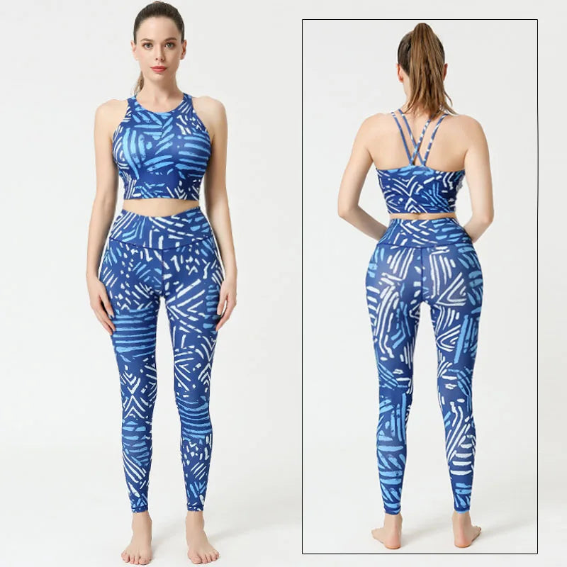 Sports Wear Fitness Yoga Set Gym Women S-XXL Clothes