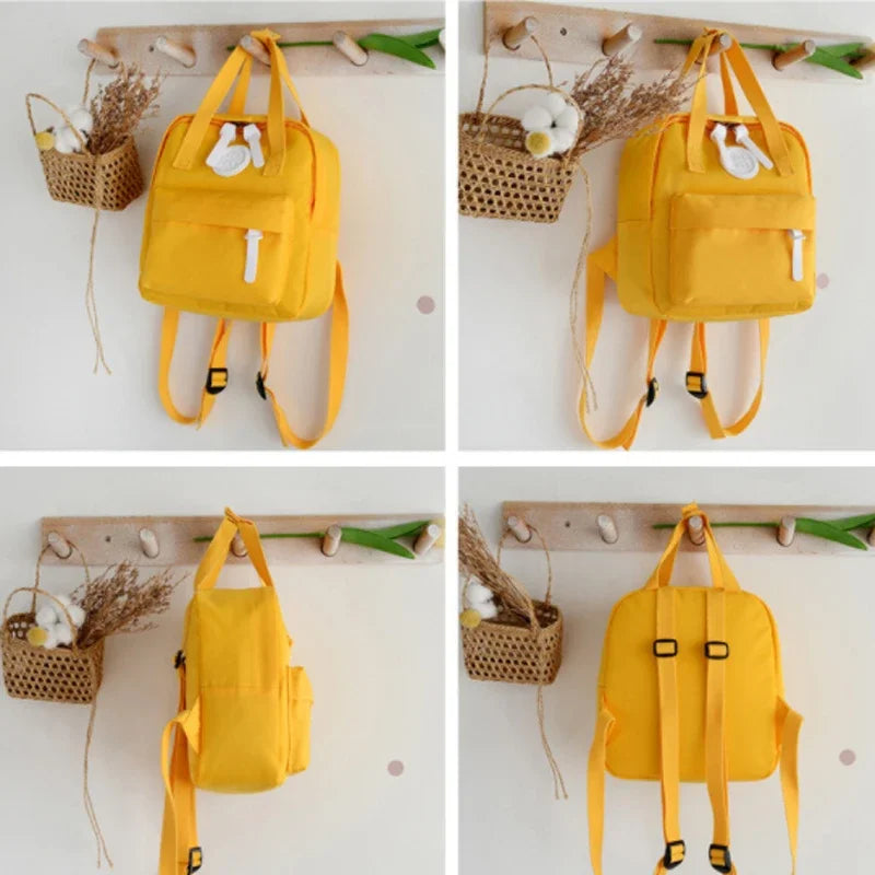 Backpacks for Children New Girls' School Bag Retro Women Mini Backpack