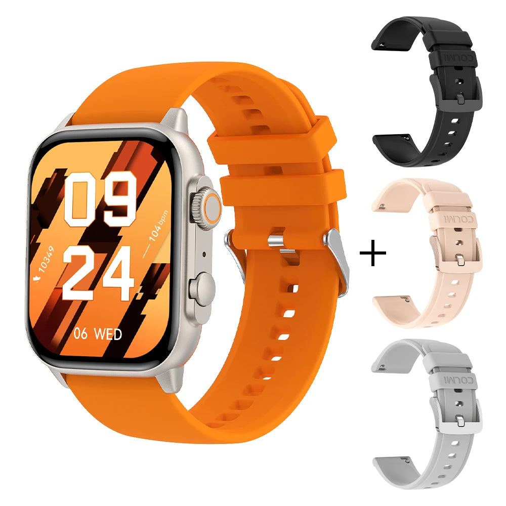 COLMI C81 2.0'' AMOLED Smartwatch Support AOD, 100 Sports Modes, IP68 Waterproof Smart Watch Men Women PK Ultra Series 8