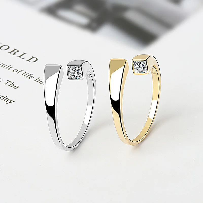 Gold Silver Color Rings for Women  Jewelry