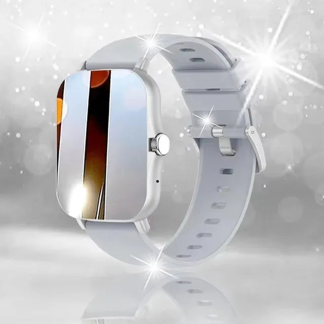 2025Waterproof Smart Watch with Message Answer Call Sports  For iPhone Android