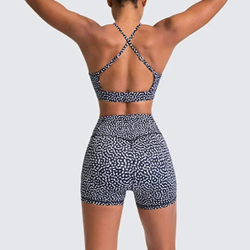 Yoga Suit Women Two Piece Set Girl Fitness