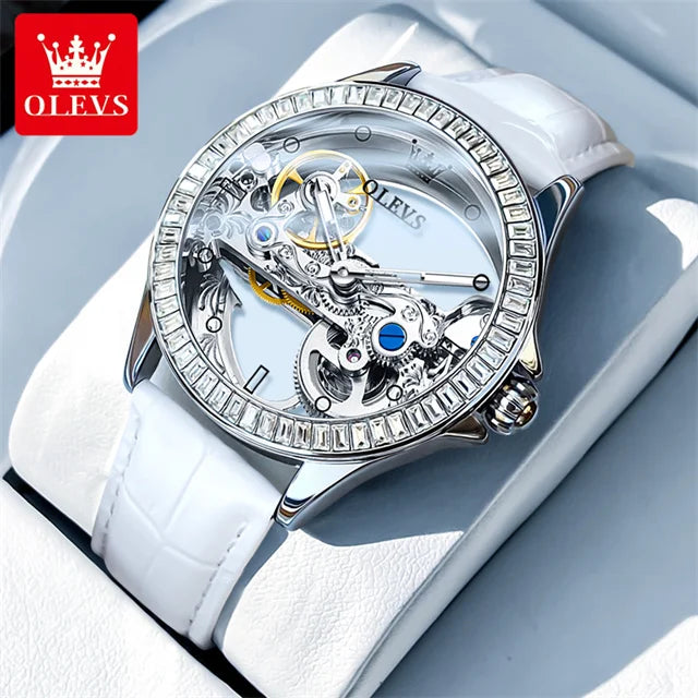 OLEVS Ladies Wristwatch Elegant Automatic Women's Watches