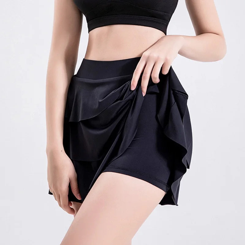 Sports wear XXL Workout Tennis Skirts for Women SEXY Golf Dancing