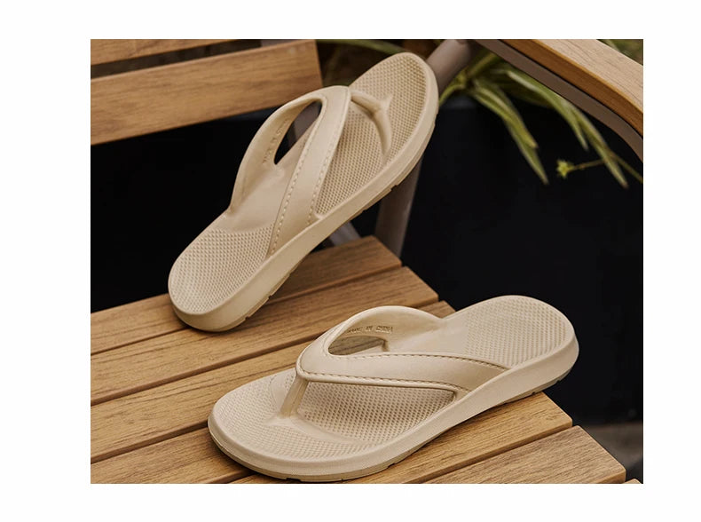 Men Summer Durable Beach Slippers Comf