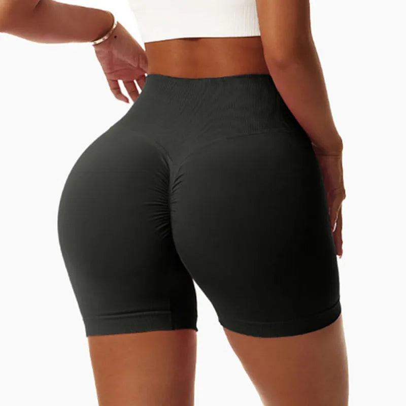 Sports Wear Women Workout Yoga Shorts Fitness High Waist S-XXL