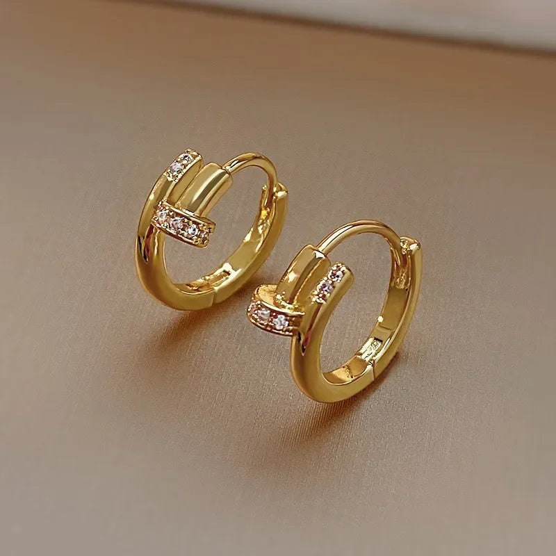 Gold Silver color Earrings for Women